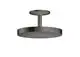 AXOR-HG-AXOR-One-Kopfbrause-280-1jet-mit-Deckenanschluss-Brushed-Black-Chrome-48493340 gallery number 1